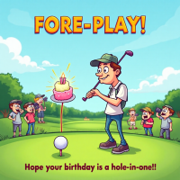 1 Birthday AI Generated Card