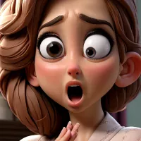 Blowjob in small penis Bored face
