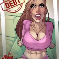 Porn comic Debt. JDSeal Sex comic busty brunette MILF