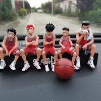 5PCS Set SLAM DUNK SHOHOKU Basketball Team Figure US Seller
