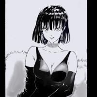 Fubuki one punch man in black Dragon shot01