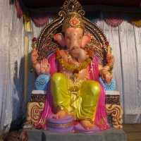 Kolhapur Ganesh 2011: Hanuman vikas mandal mangalwar peth kop.