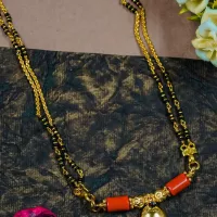 Mangalya Chain with coral 12908N