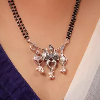 Buy Mangalya Silver Mangalsutra by MOHA Online by MOHA
