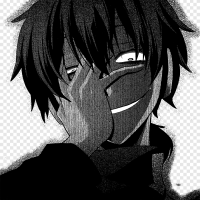 Anime Manga Black and white Desktop Manga boy black Hair monochrome png