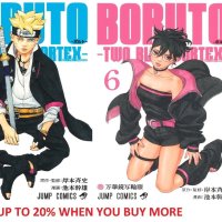 BORUTO TWO BLUE VORTEX Comic Manga vol.1-6 Book set NARUTO Kishimoto Japanese