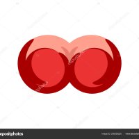 Big Female Boobs Cartoon Style Red Bra Vector Illustration Beautiful Stock Vector by moodbringer 205239220