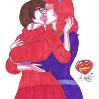 Daphne Blake and Velma Dinkley Big Breast Yuri Lesbian Female Only Your Cartoon Porn
