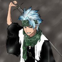 Hitsugaya toshiro from bleach manga just some play with colors and practice by using reference