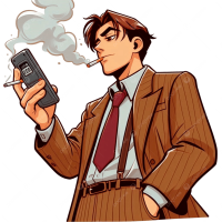 3d Man In A Business Suit The Style Of Manga And Anime 3d Man In A Business Suit In The Of Manga And Anime Suit PNG Transparent Image and Clipart for Free