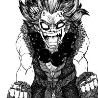 Gaius Cypher on X: Teen Akuma 3 art illustration doodles drawing ink anime manga Inktober StreetFighter