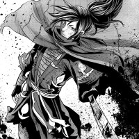 Create black and white manga illustration by Sefiranurzain