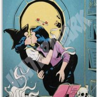 Lesbian Anime Kissing Girl Sexy Comic LES Poster 1 Sri Lanka