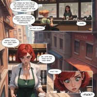 Porn comic A College Story. Tasha. Kate Sketches Sex comic brunette Tasha is