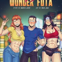 Super Man VS Wonder Futa Porn Comic english 01