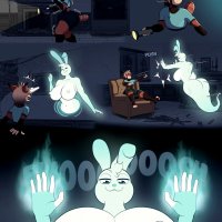 Futa Ghosts comic porn