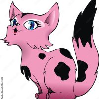 Stockvector Gatto Vettoriale-Vector Pussy Cat-Chat Vectoriel-Cartoon