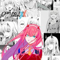 Zero two anime darling f darling in the franxx girl girl anime love manga HD phone wallpaper