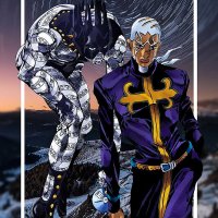 Pucci c-moon enrico pucci jojo made in heaven stone ocean white snake HD phone wallpaper