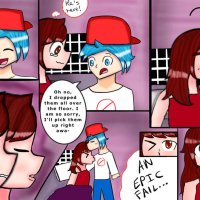 Friday Night Funkin But its a Manga
