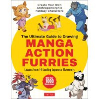 The Ultimate Guide to Drawing Manga Action Furries 9784805317037