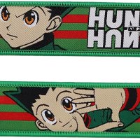 : Pinstant Gon Killua Anime Manga Hunter X XX Keychain Key Tag Chain Fob Ring : Clothing Shoes Jewelry