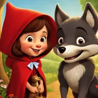 The Kind Wolf and Little Red Riding Hood