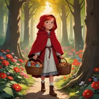The Brave Little Red Riding Hood