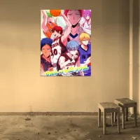 Kuroko no Basuke Team Characters Kurokos Basketball Anime Manga Art P