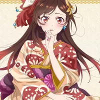 Rent-A-Girlfriend Season 3 Original Illustration B2 Tapestry Kimono Ver. Mizuhara Chizuru