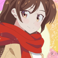 Mizuhara Chizuru from Rent a girlfriend Kurotashi