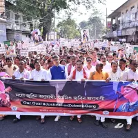 BJP holds massive rally in Mangaldai demanding justice for Zubeen Garg
