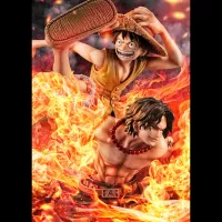 ONE PIECE FIGURE PORTRAIT.OF.PIRATES NEO-MAXIMUM Luffy Ace -Brothe