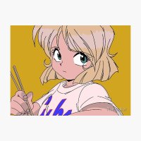 anime girl Sticker for Sale by emilyrose2871