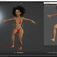 Naked African Black Female Cartoon