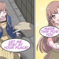 Manga Dub I bumped into a beautiful homeless woman late at night RomCom