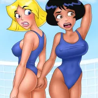 Sexy Cartoon Totally Spies Swimsuit Hentai R34 XXX Tram Pararam