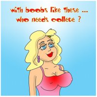 Boobs Like These Art Board Print for Sale by Colemantoons
