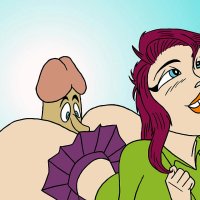 Animated big booty