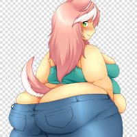 Girl Lolicon Pants Cartoon big booty transparent background PNG clipart
