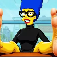 Mijn god hoe laag ik ben gevallen! Cartoon voetfetisj