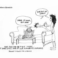 Cartoon: Lesbians Lesbianing. Requesting Backup. Over.