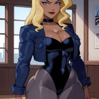 Porn comic Black Canary x BBC 2. Floxin Sex comic Canary decided to