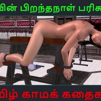 Animated cartoon porn video of Indian bhabhis solo fun with Tamil audio sex story