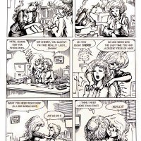 Cherry 18 p 7 in Scott Spilkys Modern Works Comic Art Gallery Room