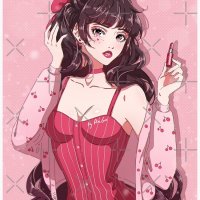 The cherry girl makeup story 2 Poster for Sale by AnGoArt