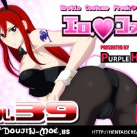 EroCos Vol. 39 Fairy Tail English: Erza Scarlet dressed like sexy bunny gets fucked and cummed on!