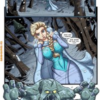 FrozenParody-Saviors Hard Dick free Cartoon Porn Comic