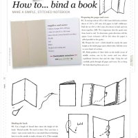 How To Bind A Book from Selvedge