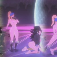 Lesbian Fun With A Bad Cop in a Strip Club